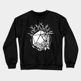 Pen and paper nature dice Crewneck Sweatshirt